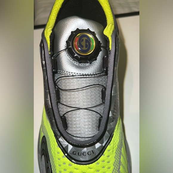 Gucci Ultrapace R ' Neon Yellow' - Picture 5 of 8